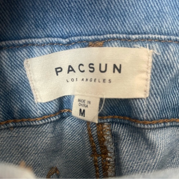 PACSUN Color Block Shortalls Overalls - Picture 5 of 5